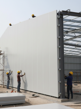 PUF Panel Installation